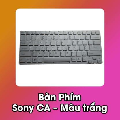 Bàn Phím Laptop Sony CA – Màu trắng