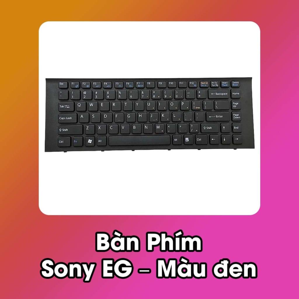 Bàn Phím Laptop Sony EG - Đen
