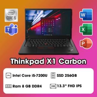 Laptop Lenovo Thinkpad X1 Carbon (Intel Core i5-7200U/ Ram 8GB DDR4/ SSD 256Gb/ 13,3" FHD)
