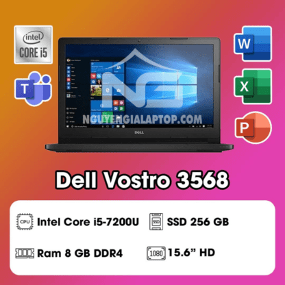 Laptop Dell Vostro 3568 Intel Core i5-7200U