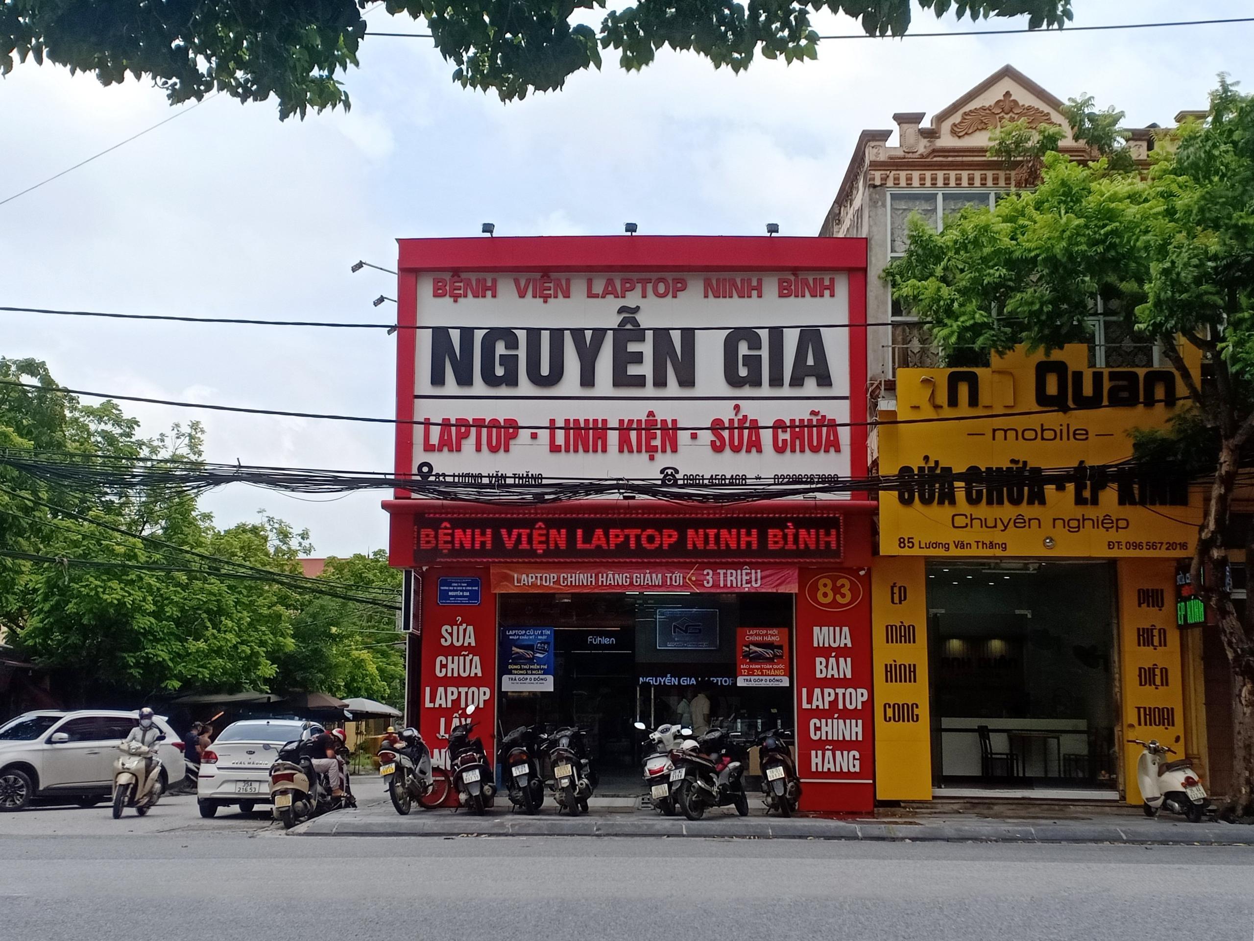 Sửa chữa, mua bán linh kiện laptop uy tín, chất lượng tại Nguyễn Gia Laptop – Bệnh viện Laptop số 1 Ninh Bình