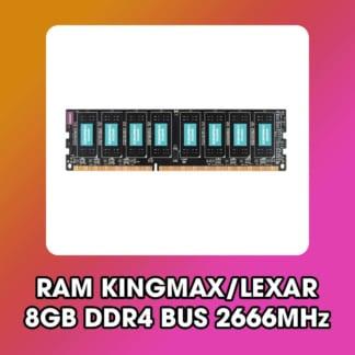 RAM KINGMAX/LEXAR 8GB DDR4 BUS 2666MHz