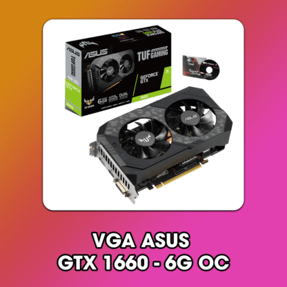 VGA ASUS GTX 1660 - 6G OC