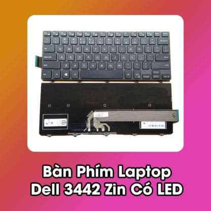 Bàn Phím Laptop Dell 3442 Zin Có LED