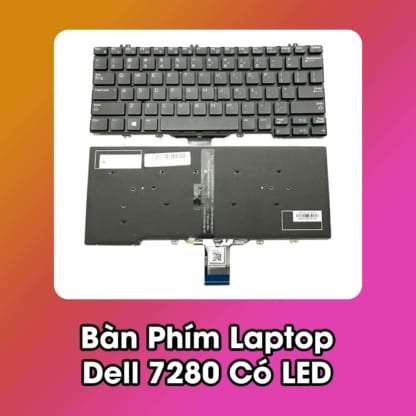 Bàn Phím Laptop Dell 7280 Có LED