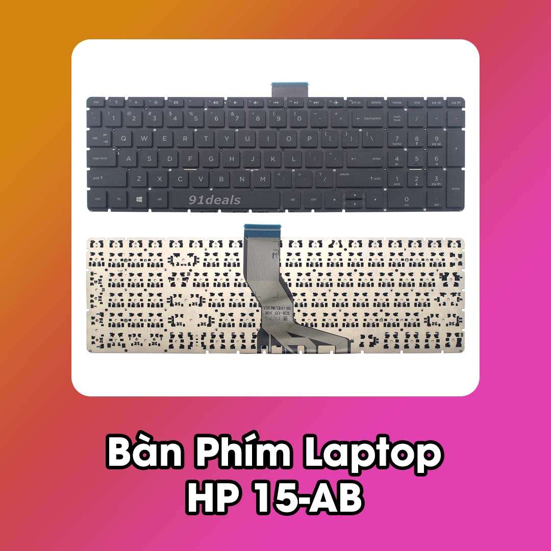 Bàn Phím Laptop HP 15-AB