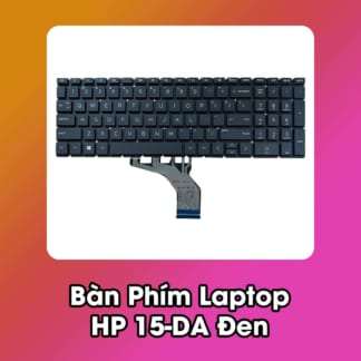 Bàn Phím Laptop HP 15-DA Đen