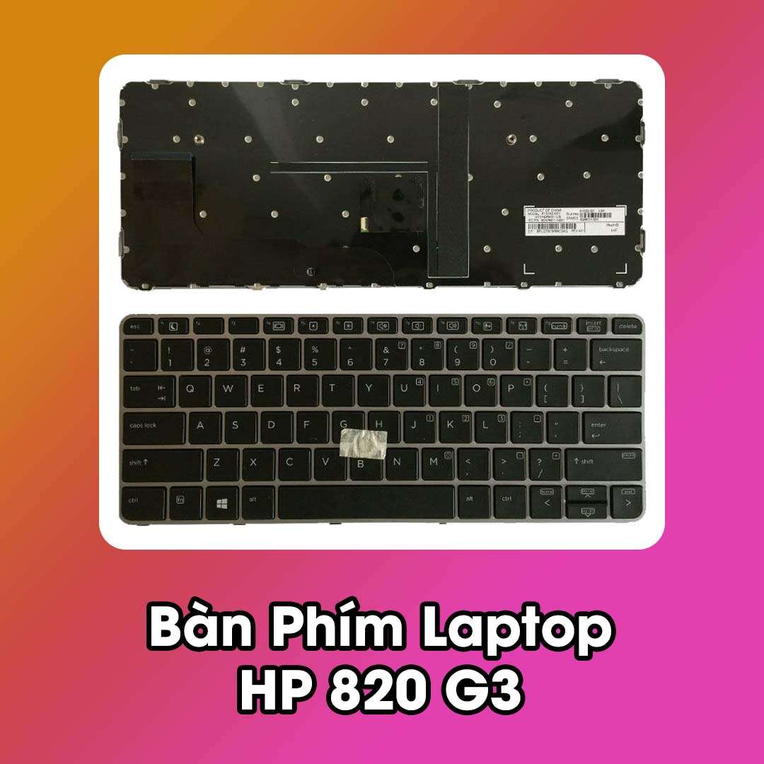 Bàn Phím Laptop HP 820 G3