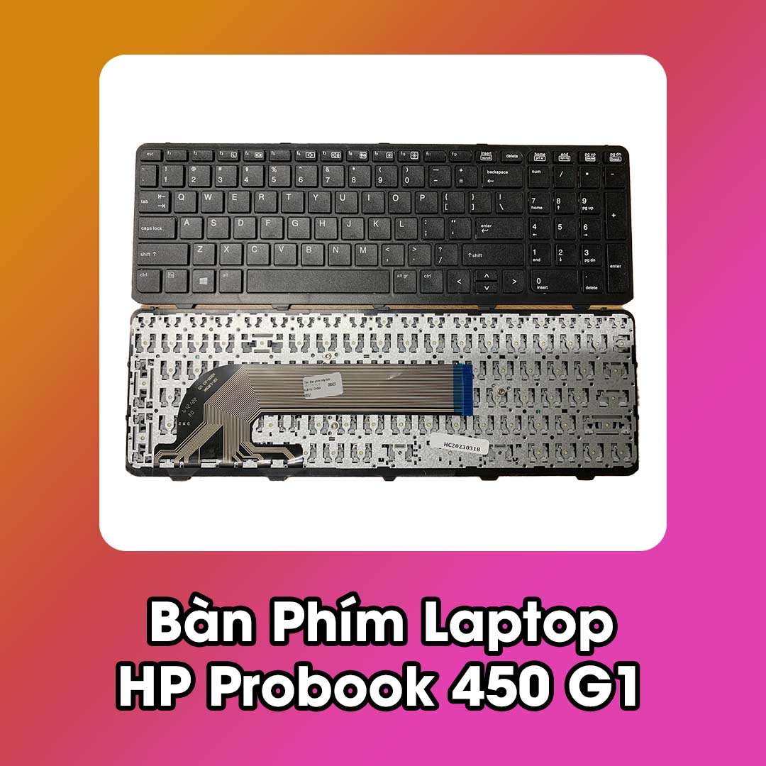Bàn Phím Laptop HP Probook 450 G1