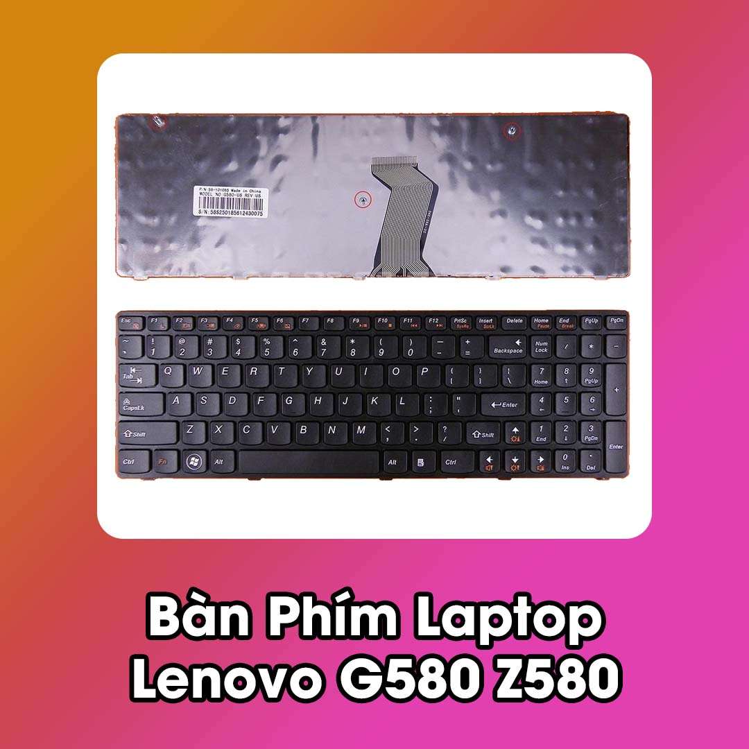 Bàn Phím Laptop Lenovo G580 Z580