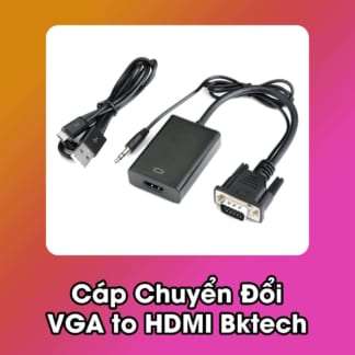 Cáp Chuyển Đổi VGA to HDMI Bktech