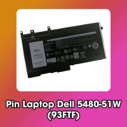 Pin Laptop Dell 5480-51W (93FTF)