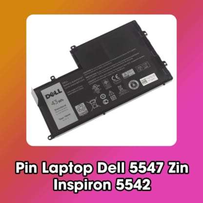Pin Laptop Dell 5547 Zin Inspiron 5542