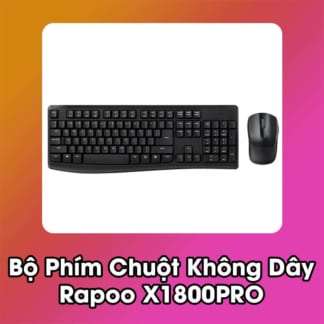 Bộ bàn phím chuột không dây Rapoo X1800PRO