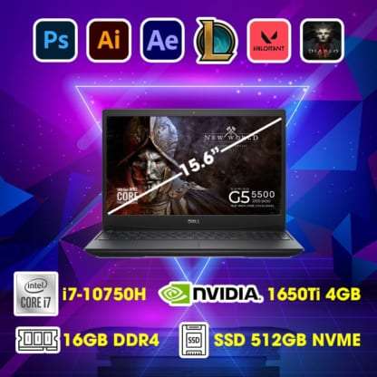 Dell Gaming G5 5500 i7 10750H
