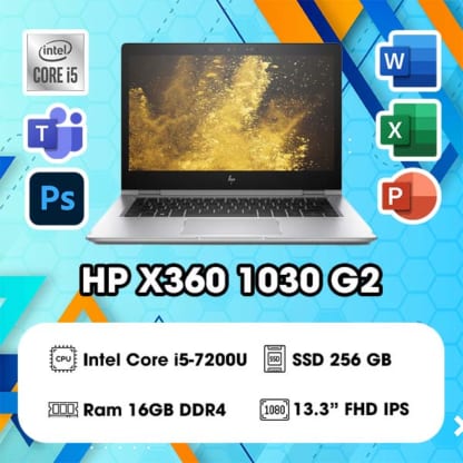 HP Elitebook x360 1030 G2 i5 7200U 16GB