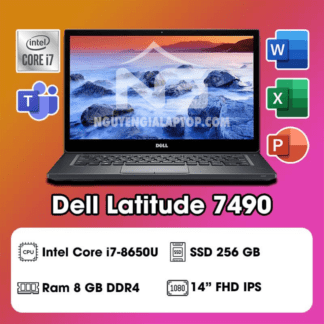 Laptop Dell Latitude 7490 Intel Core i7-8650U RAM 8GB