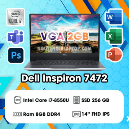 Laptop Dell Inspiron 7472 Intel Core i7-8550U