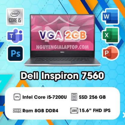 Laptop Dell Inspiron 7560 Intel Core i5-7200U (2)