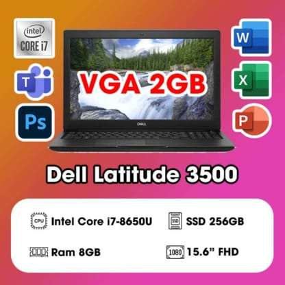 Dell Latitude 3500 i7 8650u vga 2gb