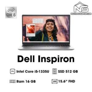 (NEW 100% ) Laptop Dell 15 DC15250 (Intel Core i5-1334U | Ram 16GB | SSD 512GB | Màn hình 15.6 inch FHD 120Hz | OfficeH24 365 | Win11| Màu Bạc)