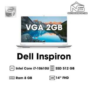 Laptop Dell Inspiron 5498 (Intel Core i7-10610U | Ram 8GB | SSD 512GB | VGA 2GB | Màn hình 14 inch Full HD)