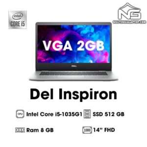 Laptop Dell Inspiron 5493 (Intel Core i5-1035G1 | Ram 8GB | SSD 512GB | VGA 2GB | Màn hình 14" Full HD)