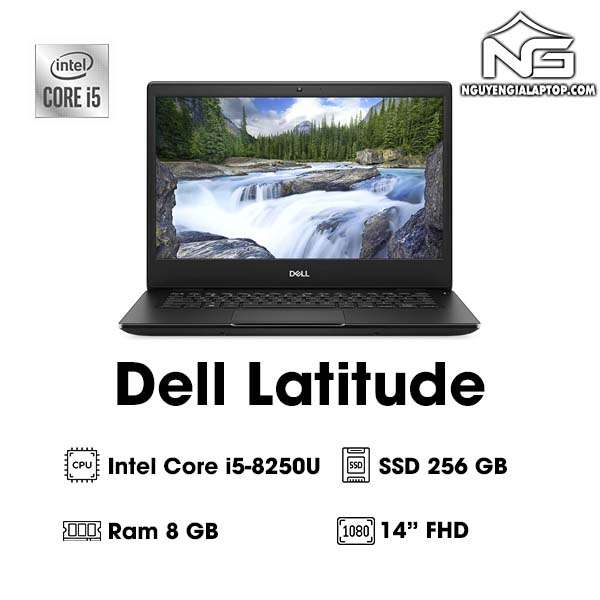 Laptop Dell Latitude 3400 (Intel Core i5-8250U Ram 8GB SSD