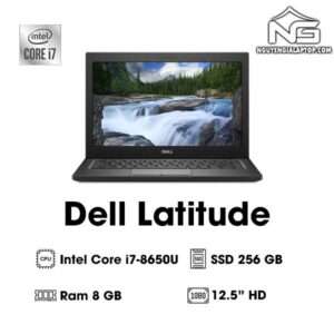 Laptop Dell Latitude 7290 (Intel Core i7-8650U/ Ram 8GB/ SSD 256GB/ 12.5" HD)