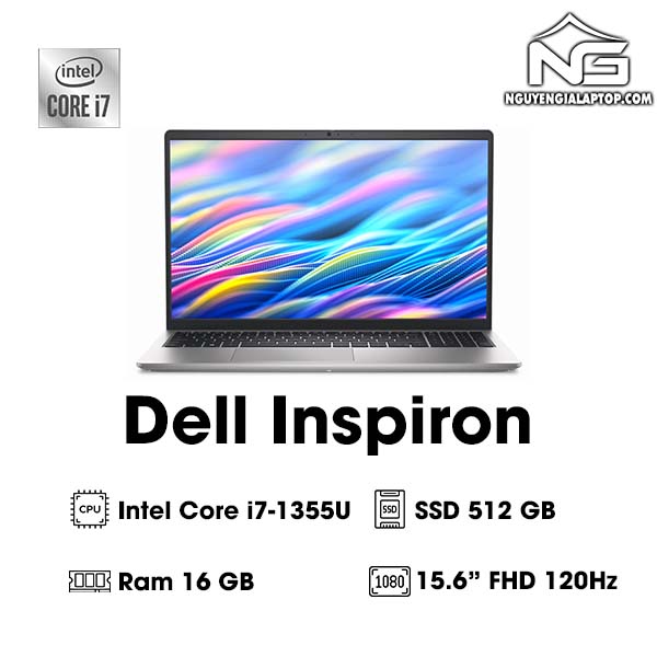 Dell inspiron 15 dc i7 1355u 16 512gb
