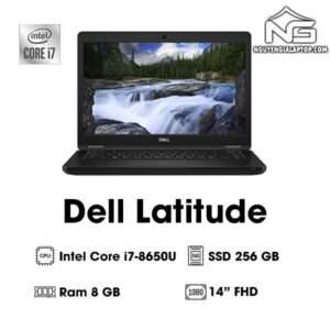 Laptop Dell Latitude 5490 (Intel Core i7-8650U | Ram 8GB | SSD 256GB | Màn hình 14 inch Full HD)