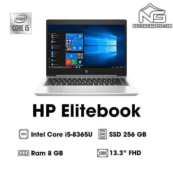 HP EliteBook 830 G6 – 13,3" I5-8365U 16Go RAM 256Go SSD Windows 11 Pro – Occasion