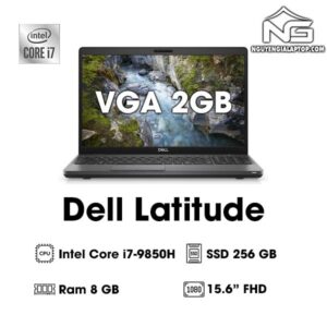 Laptop Dell Latitude 5501 (Intel Core i7-9850H | Ram 8GB | SSD 256GB | VGA 2GB | Màn hình 15.6 inch FHD)