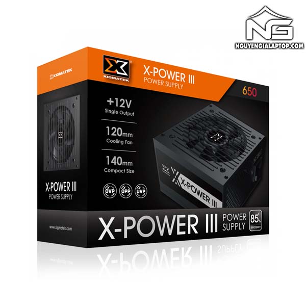 Nguồn máy tính xigmatek x power iii 650 600w