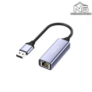 Cáp Chuyển USB 2.0 sang LAN Veggieg 100Mbps