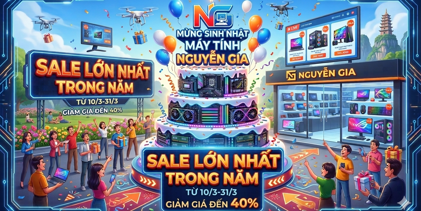 🎂 SINH NHẬT RỘN RÀNG – ƯU ĐÃI NGẬP TRÀN 🎂