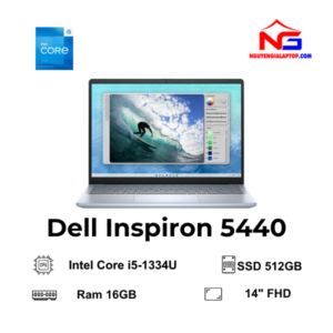Laptop Dell Inspiron 14 5440 ( Core i5-1334U/Ram 16GB/Ổ Cứng 512 SSD/Màn 14.0" FHD+/Win 11 bản quyền)