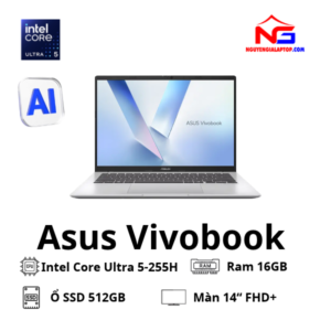 Laptop Asus Vivobook 14 X1407CA - LY203W (Ultra 5 225H, 16GB, 512GB, WUXGA, Win11)